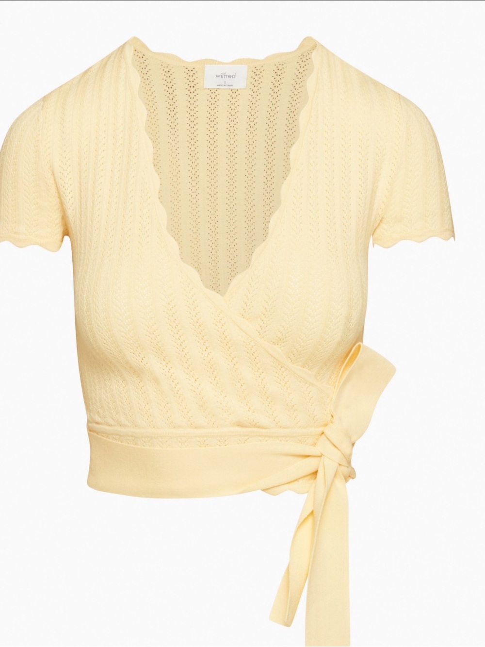 Aritzia Wilfred knit top bundle size M